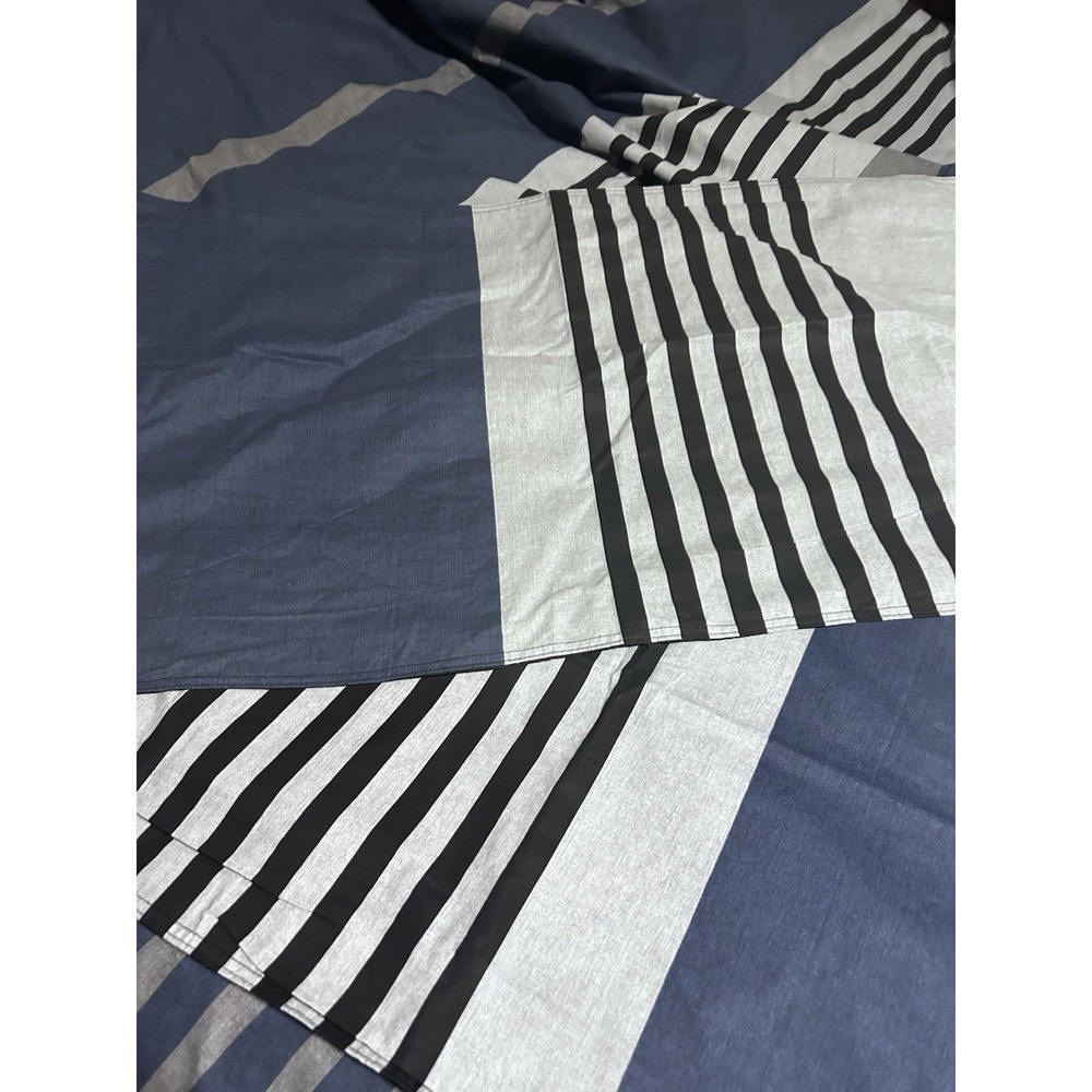 Nautica King Size Duvet Cover W/ Shams Set NWOT 100% Cotton Catalog Return